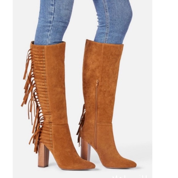 justfab heeled boots